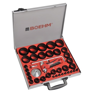 Boehm Hollow Punch Set Ø2 to 59mm + Ø420mm Gasket Cutter