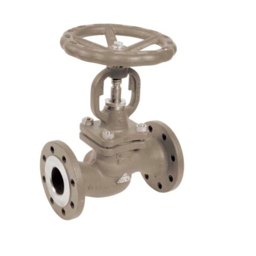 [835000484] DN15 Globe Valve Fig: GLV-CI-F PN16 Cast Iron GJL250 Gland Sealed 300°Cglj